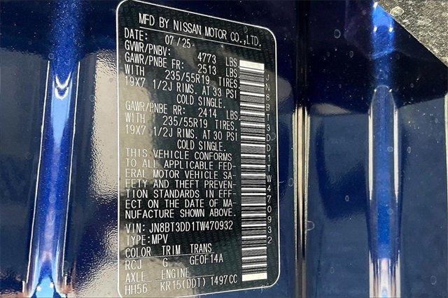 New 2026 Nissan Rogue Platinum w/ Platinum Premium Package image 8