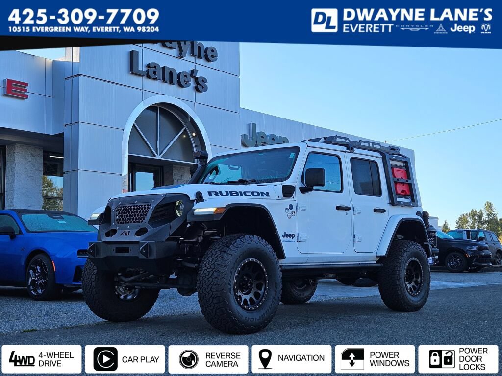 Used 2023 Jeep Wrangler Unlimited Rubicon 4xe w/ Steel Bumper Group