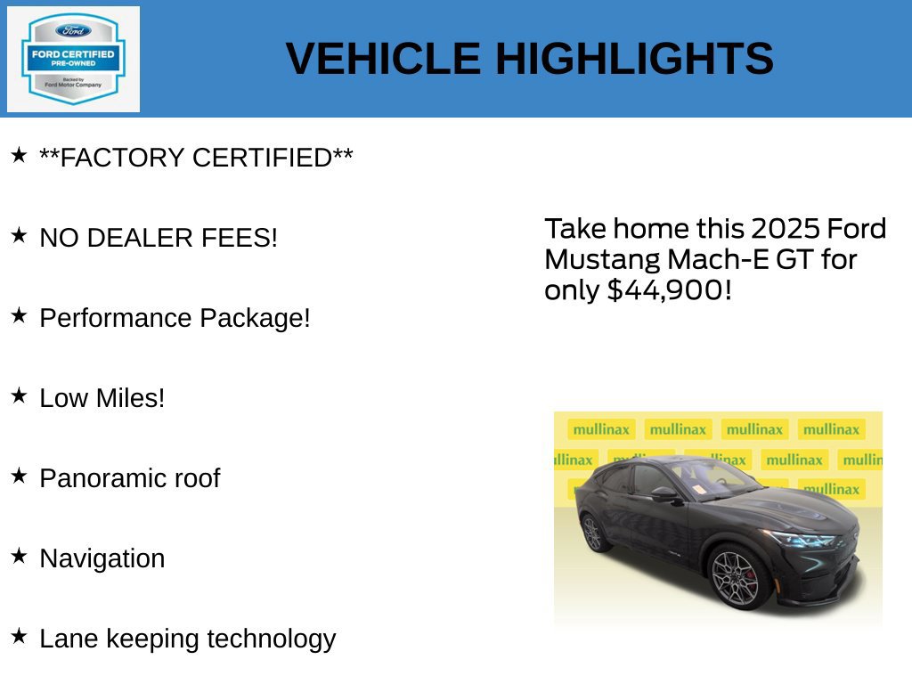 Used 2025 Ford Mustang Mach-E GT AWD/4WD image 11