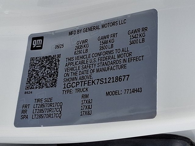 Used 2025 Chevrolet Colorado ZR2 AWD/4WD image 26