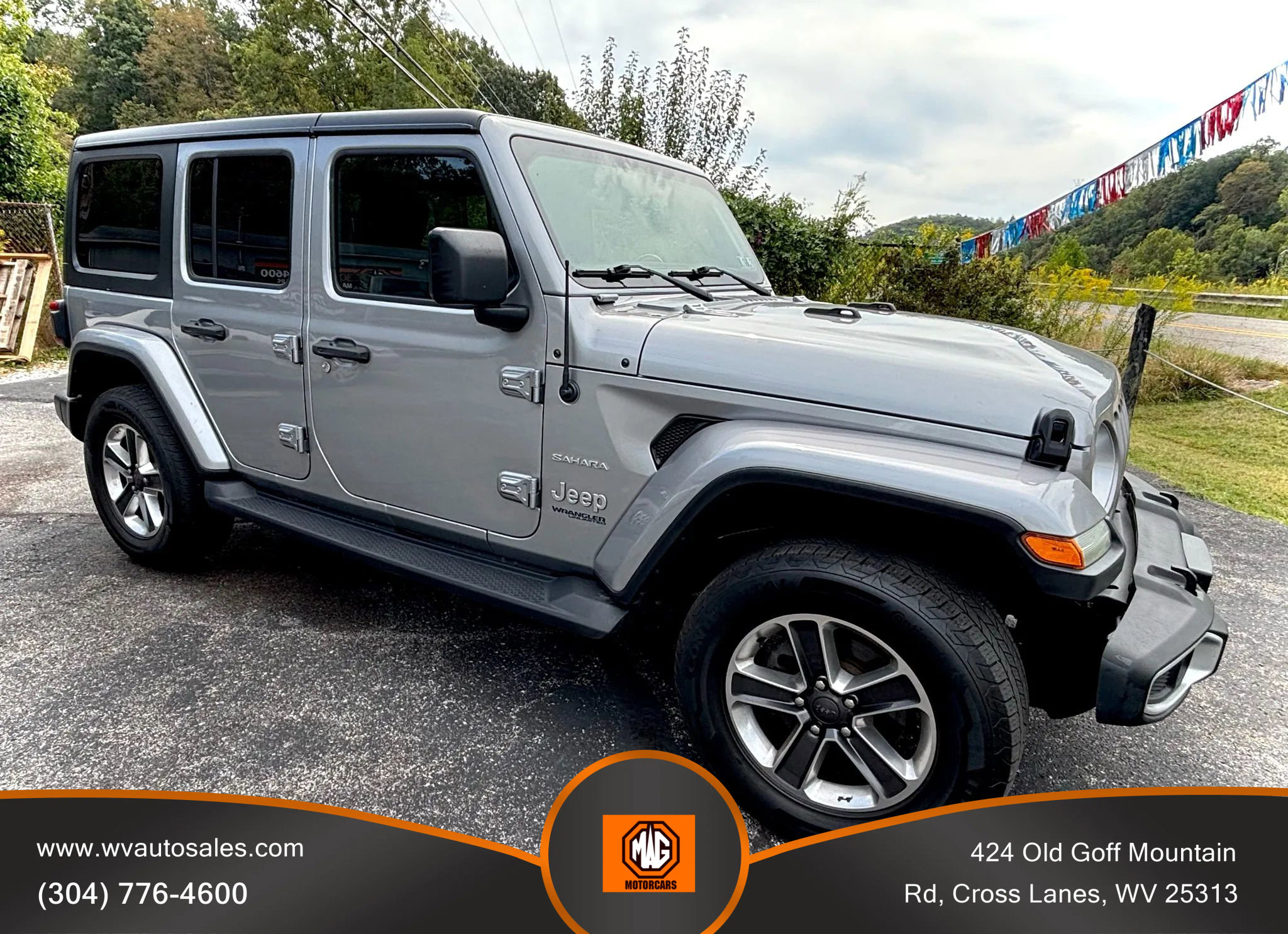 Used 2018 Jeep Wrangler Unlimited Sahara w/ Dual Top Group image 2