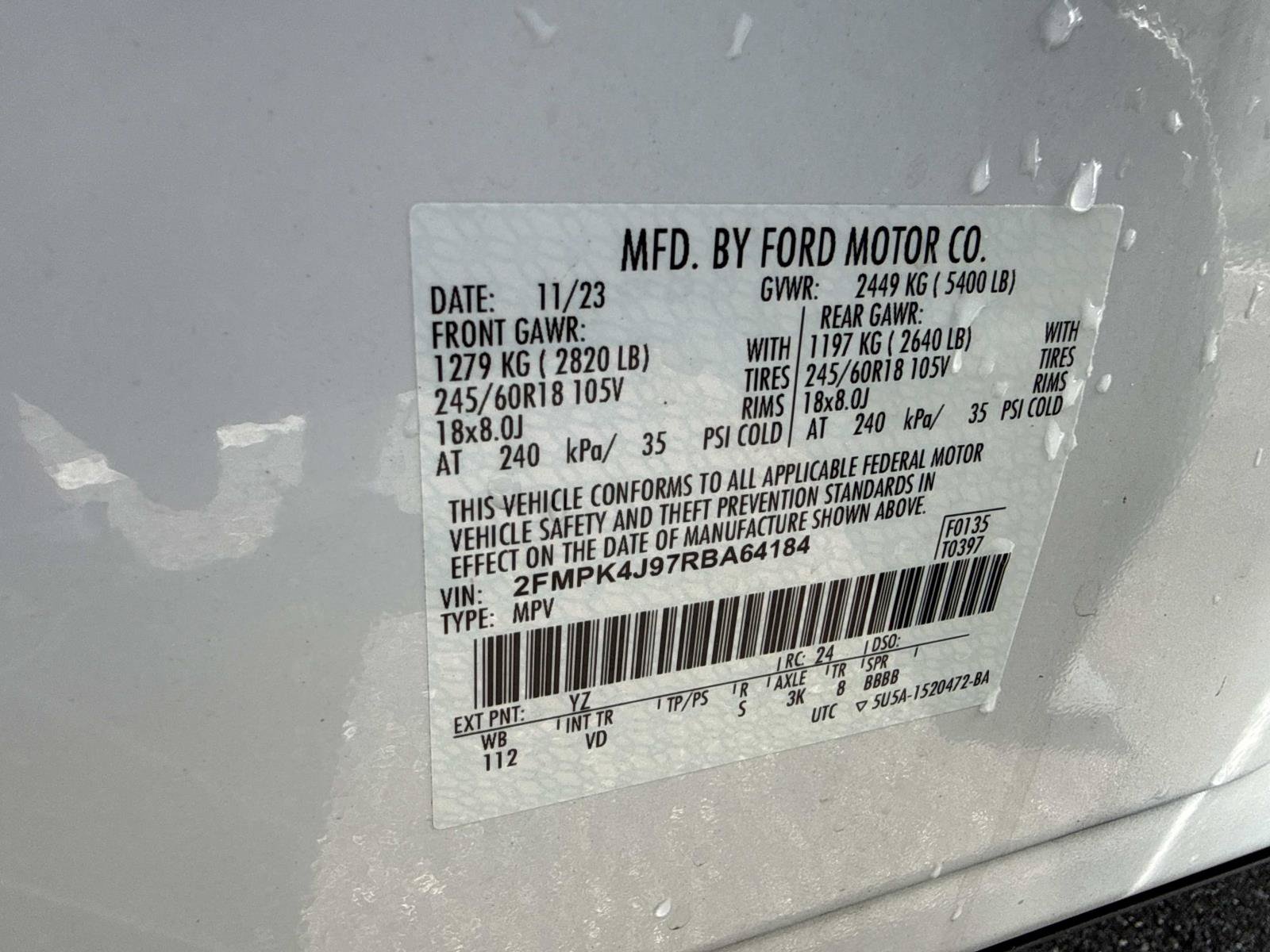 Used 2024 Ford Edge SEL AWD/4WD image 34