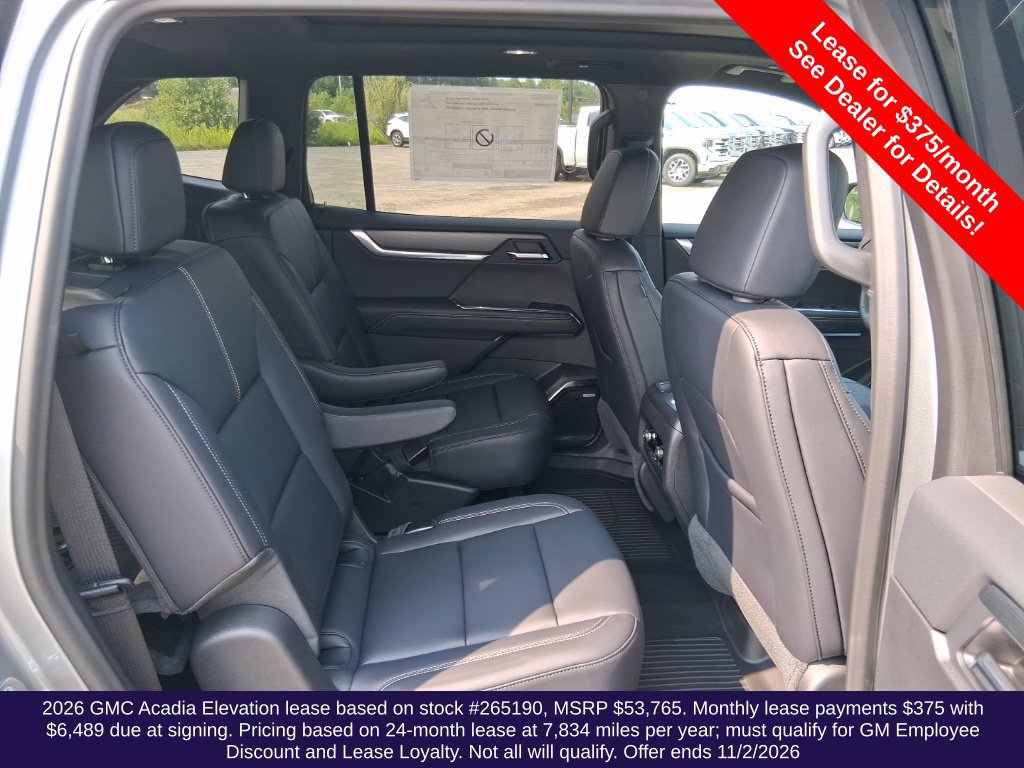 New 2026 GMC Acadia Elevation w/ Black Edition AWD/4WD image 17
