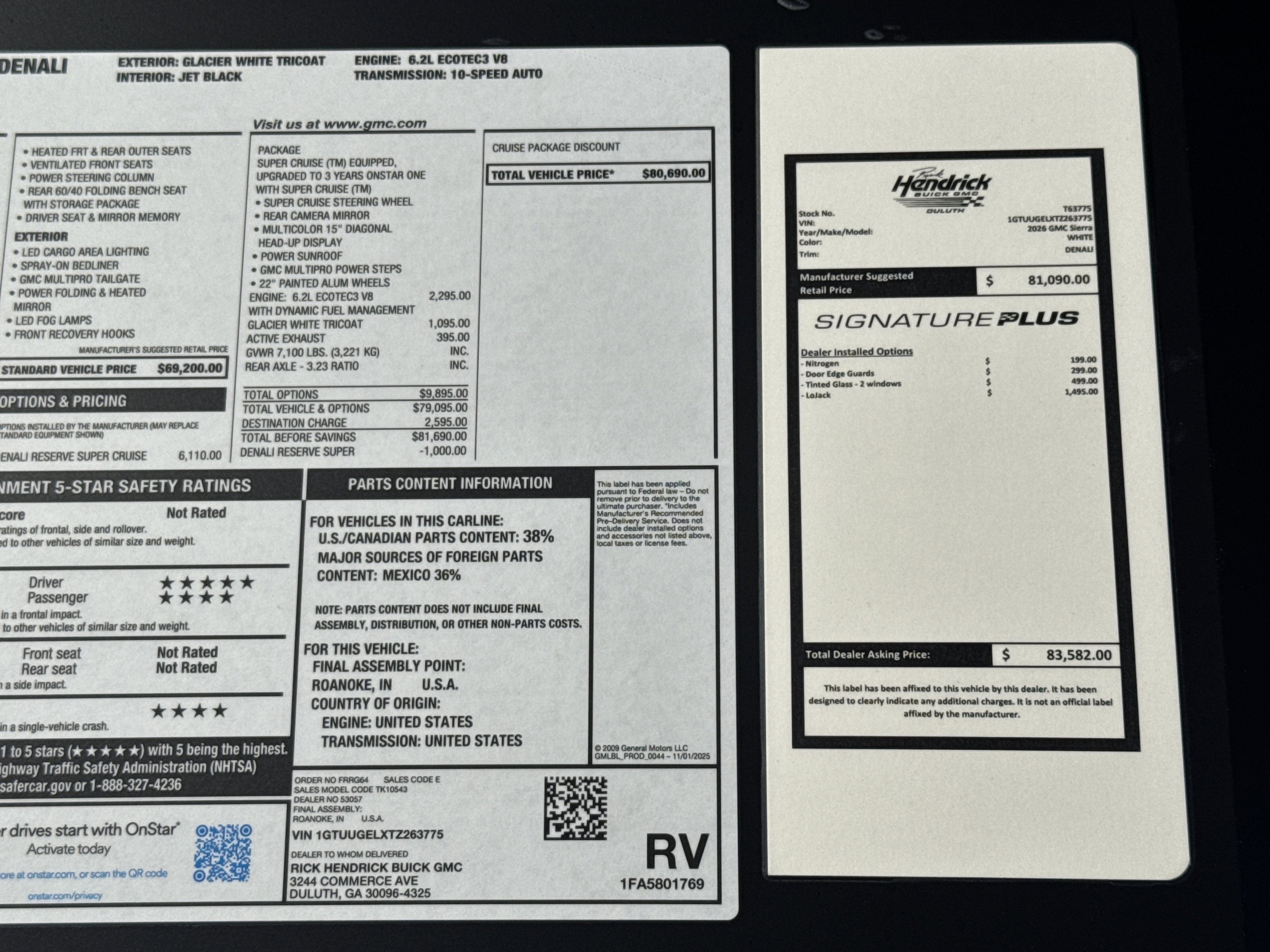 New 2026 GMC Sierra 1500 Denali image 37