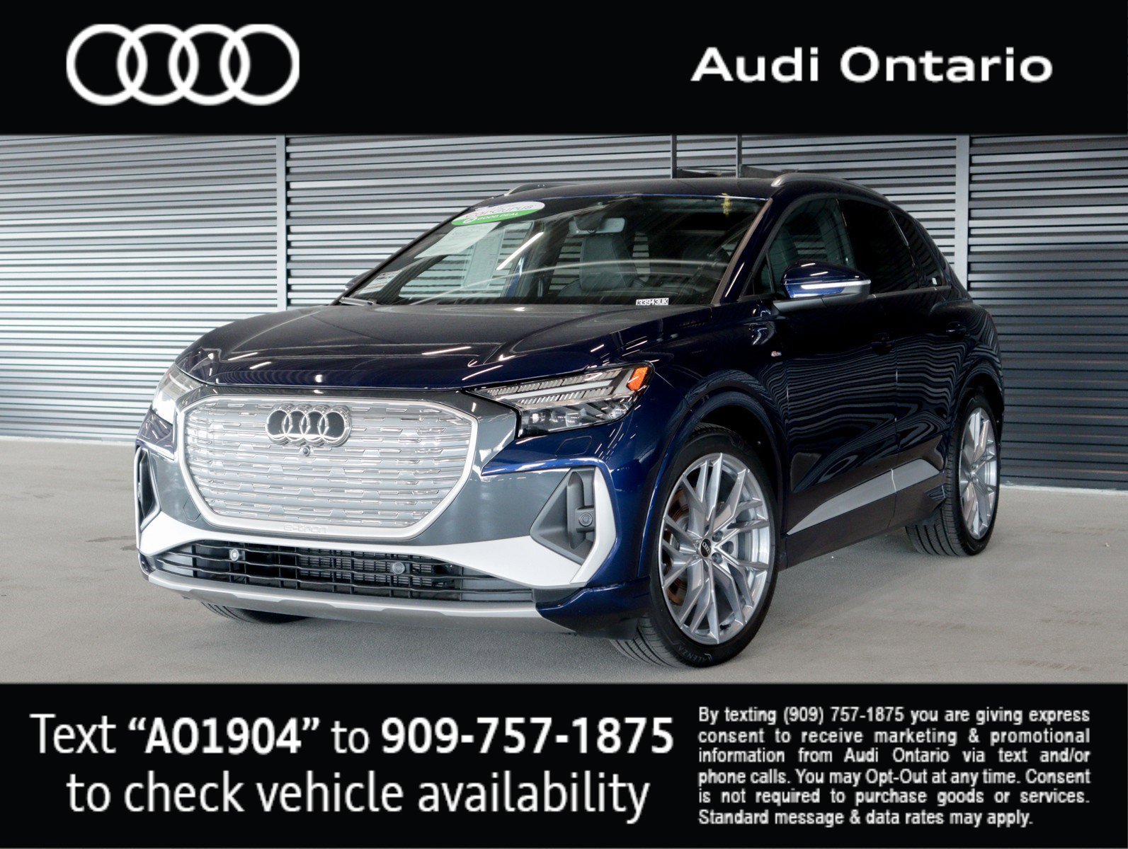 Used 2025 Audi Q4 e-tron Prestige w/ Sport Package image 1