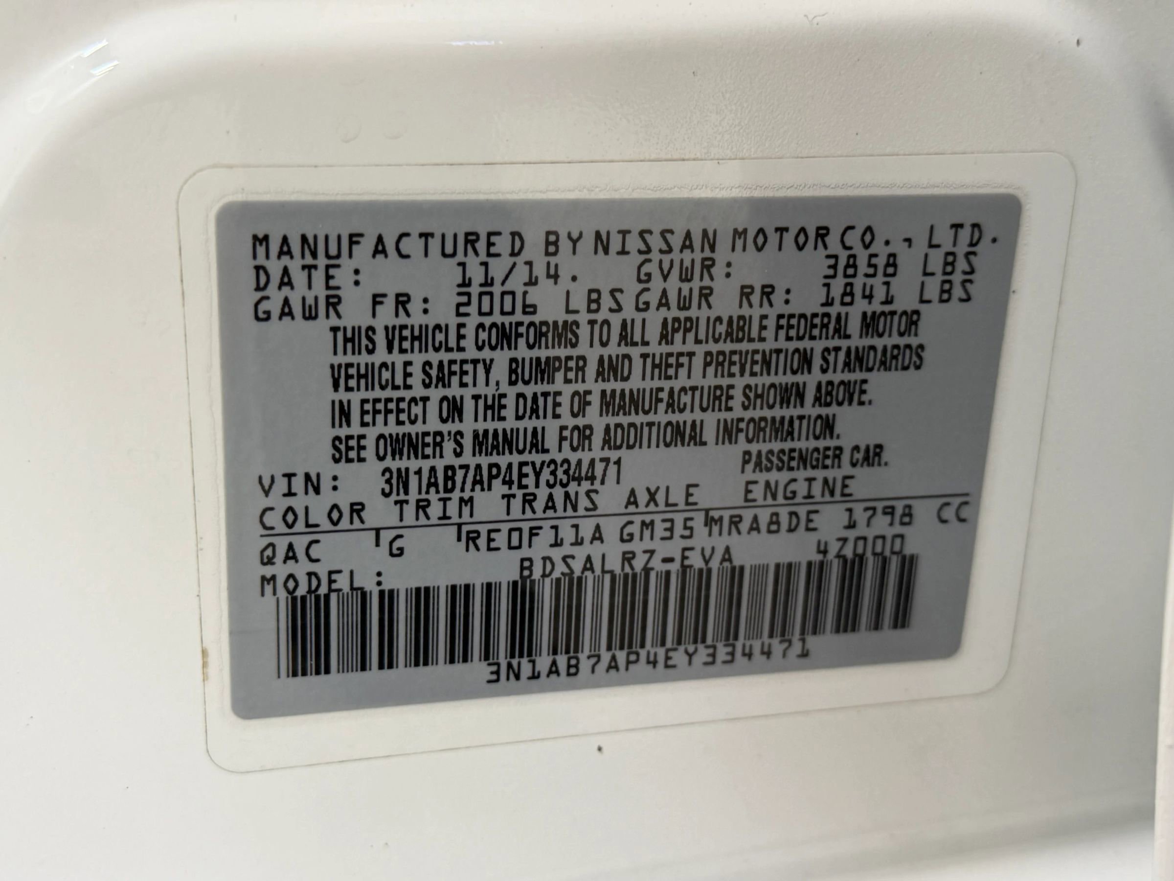 Used 2014 Nissan Sentra SR image 36