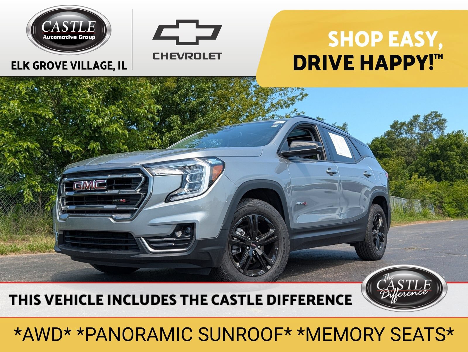 Used 2024 GMC Terrain AT4 w/ LPO, Floor Liner Package AWD/4WD image 1