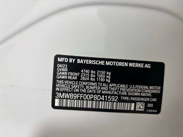 Certified 2023 BMW 330i xDrive Sedan w/ M Sport Package image 25