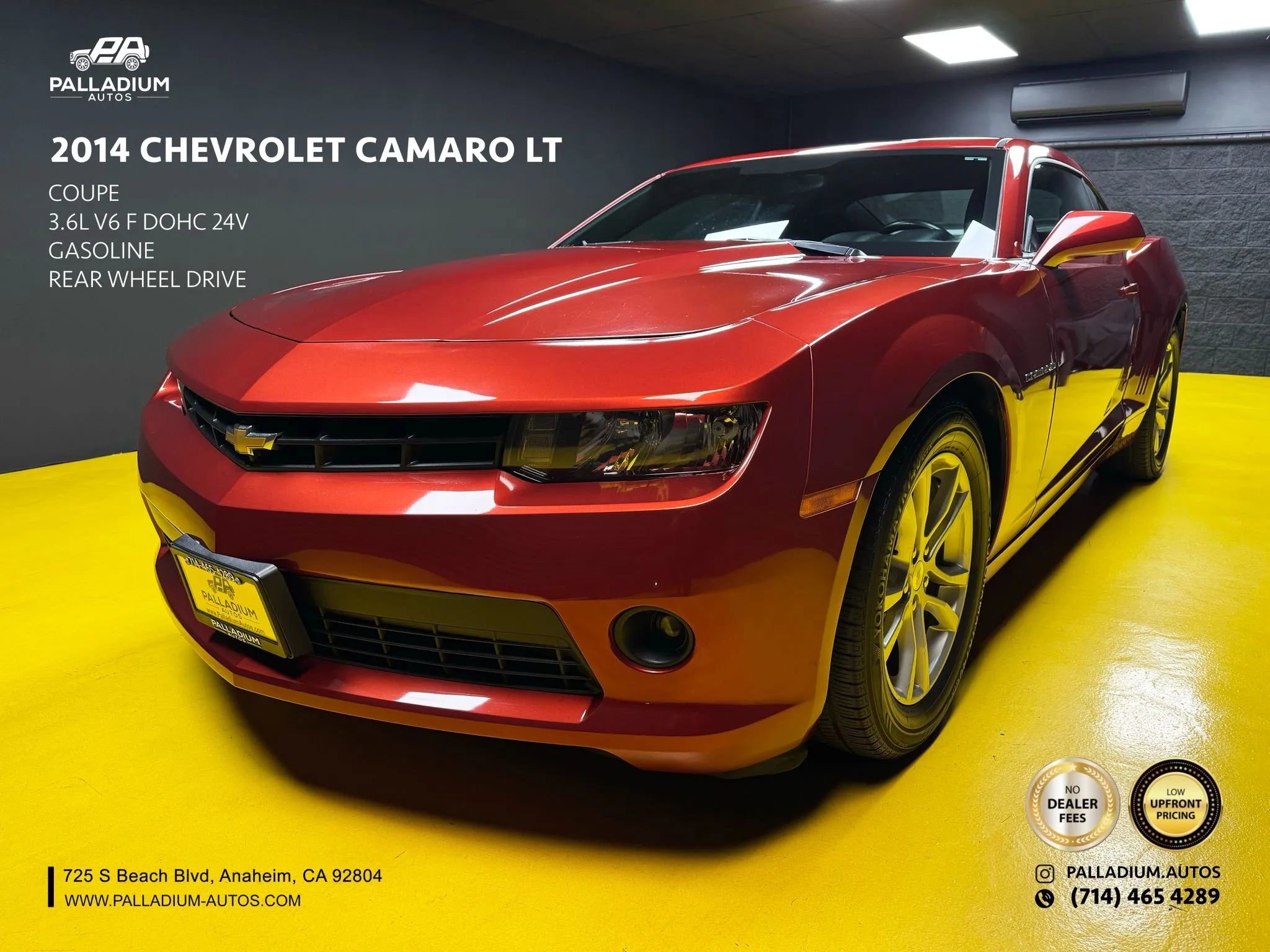 Used 2014 Chevrolet Camaro LT w/ Rear Vision Package