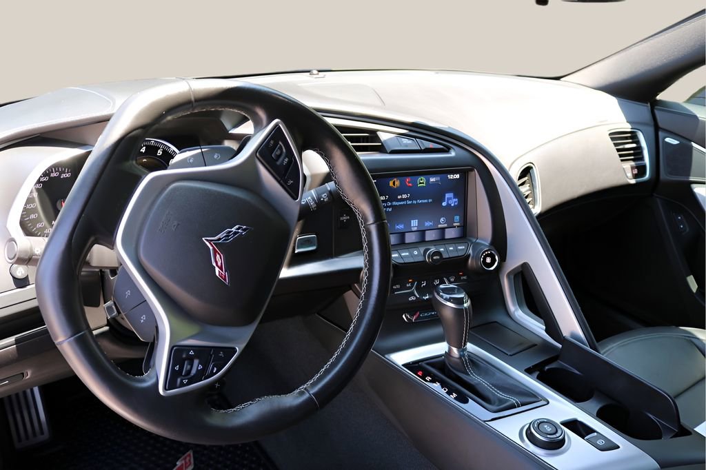 Used 2019 Chevrolet Corvette Stingray Coupe w/ Carbon Flash Badge Package RWD image 14