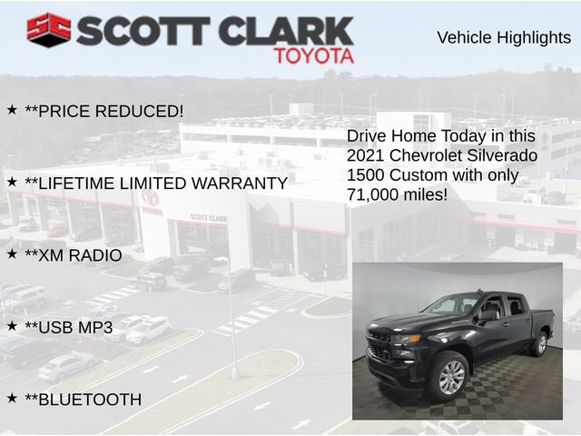 Used 2021 Chevrolet Silverado 1500 Custom RWD image 13