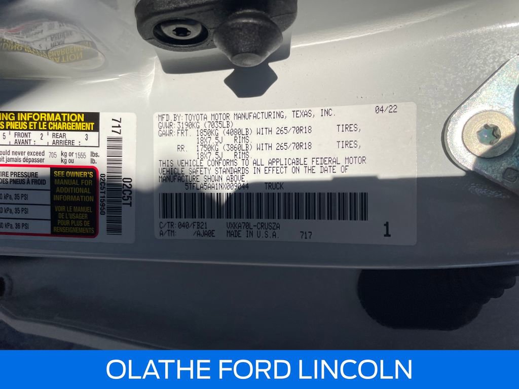 Used 2022 Toyota Tundra SR5 image 11