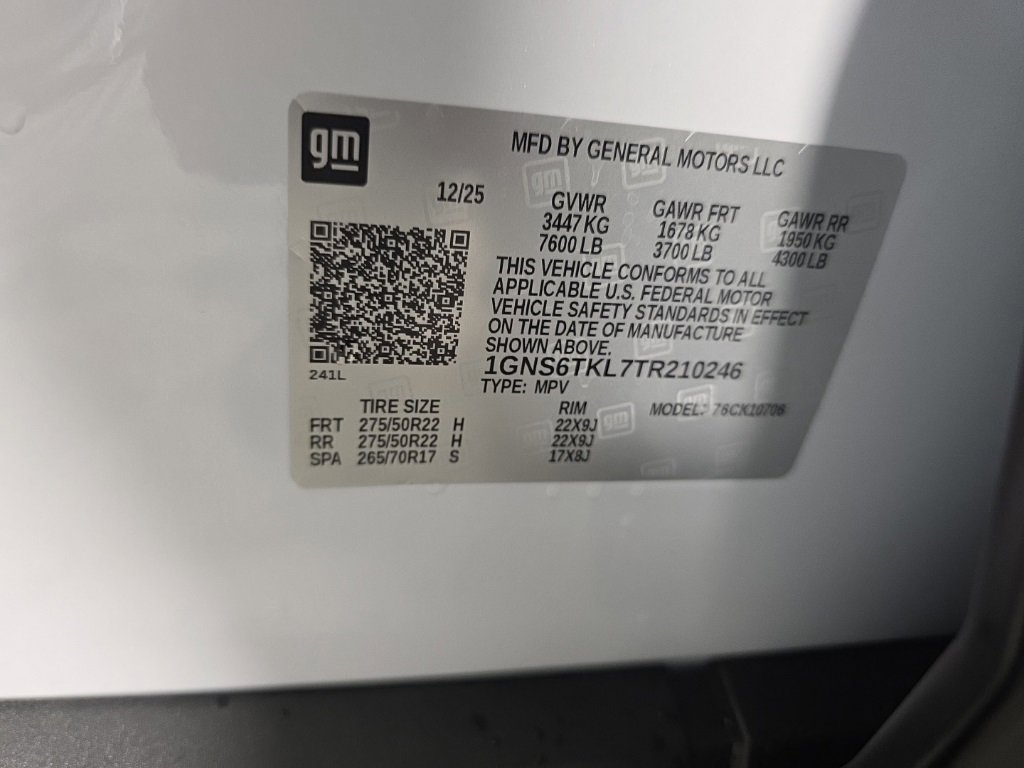 New 2026 Chevrolet Tahoe High Country w/ Sun And Tow Package image 12