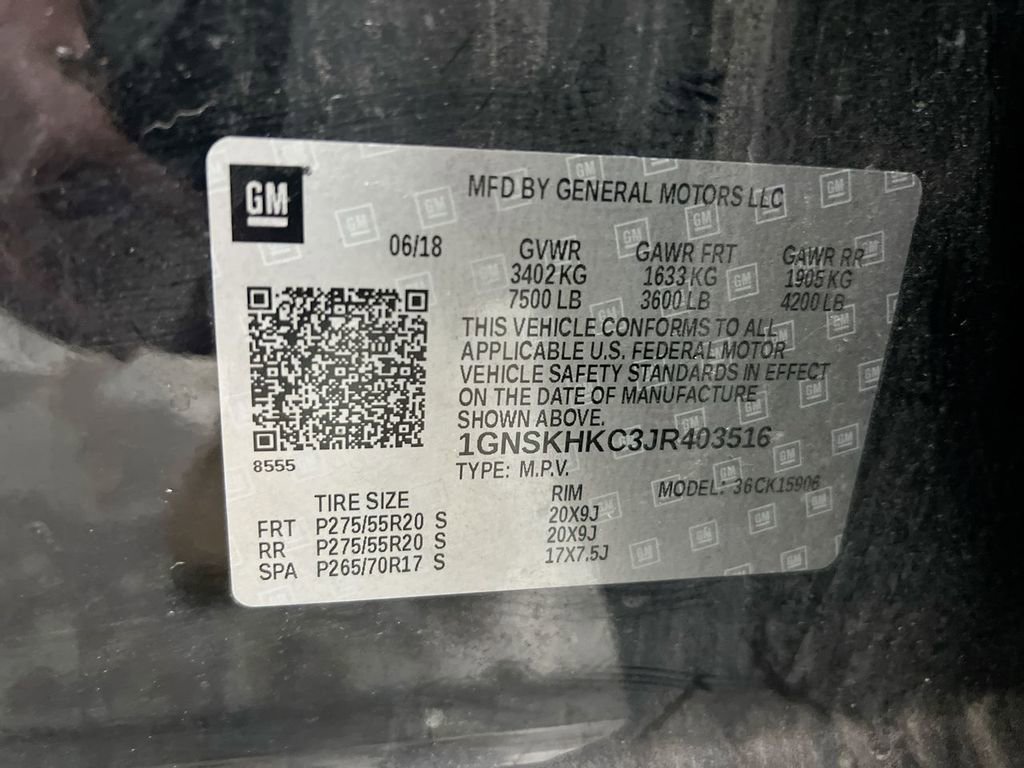 Used 2018 Chevrolet Suburban LT AWD/4WD image 30