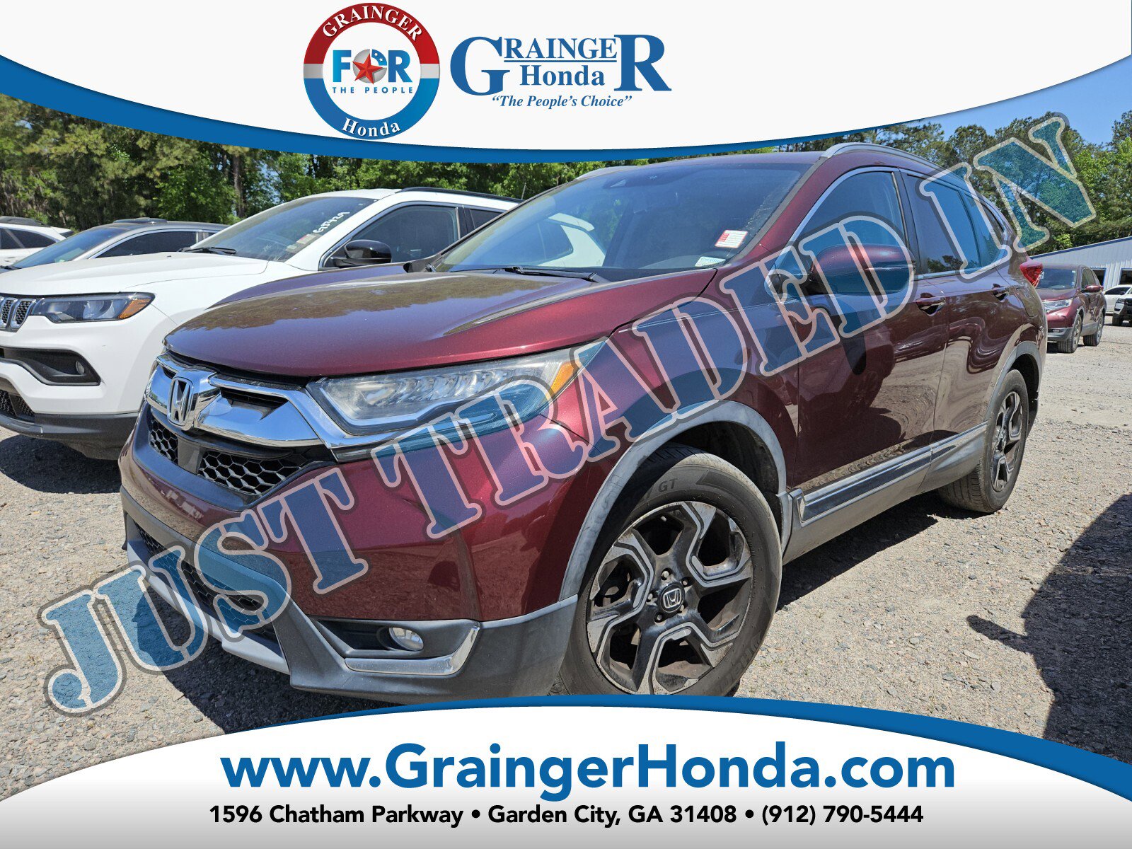 Used 2018 Honda CR-V Touring image 1
