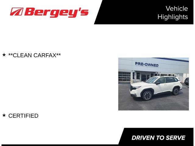Certified 2025 Subaru Forester AWD/4WD image 4