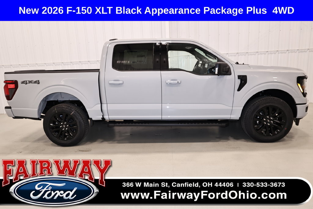 New 2026 Ford F150 XLT w/ Equipment Group 302A MID