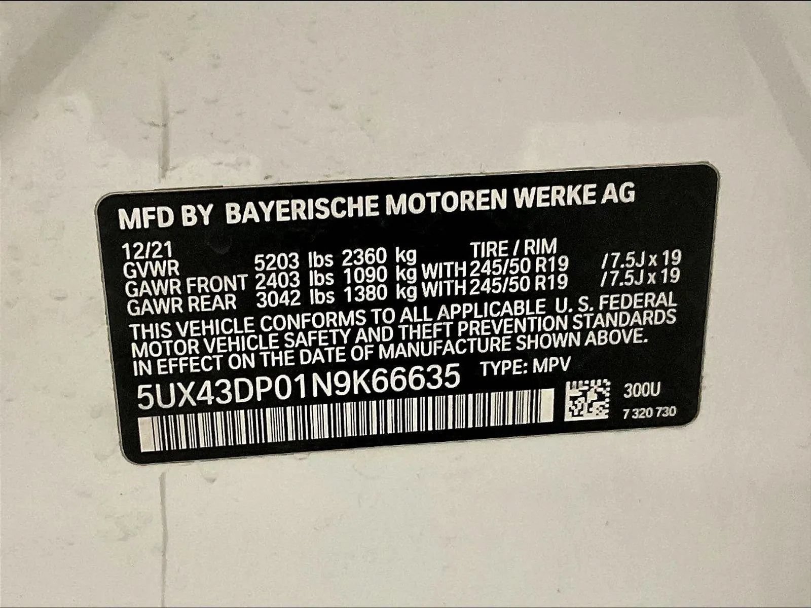 Used 2022 BMW X3 sDrive30i w/ Convenience Package RWD image 30