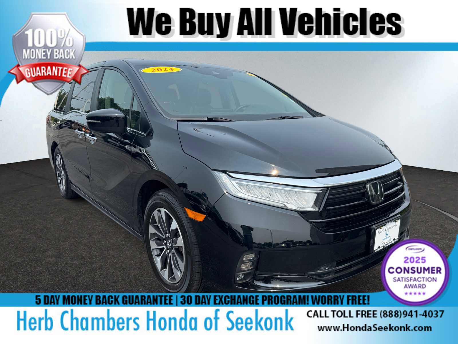 Used 2024 Honda Odyssey EX-L