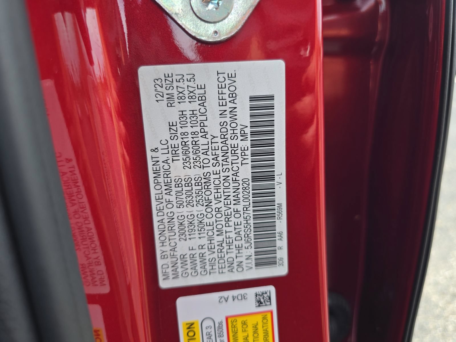 Certified 2024 Honda CR-V Sport image 30