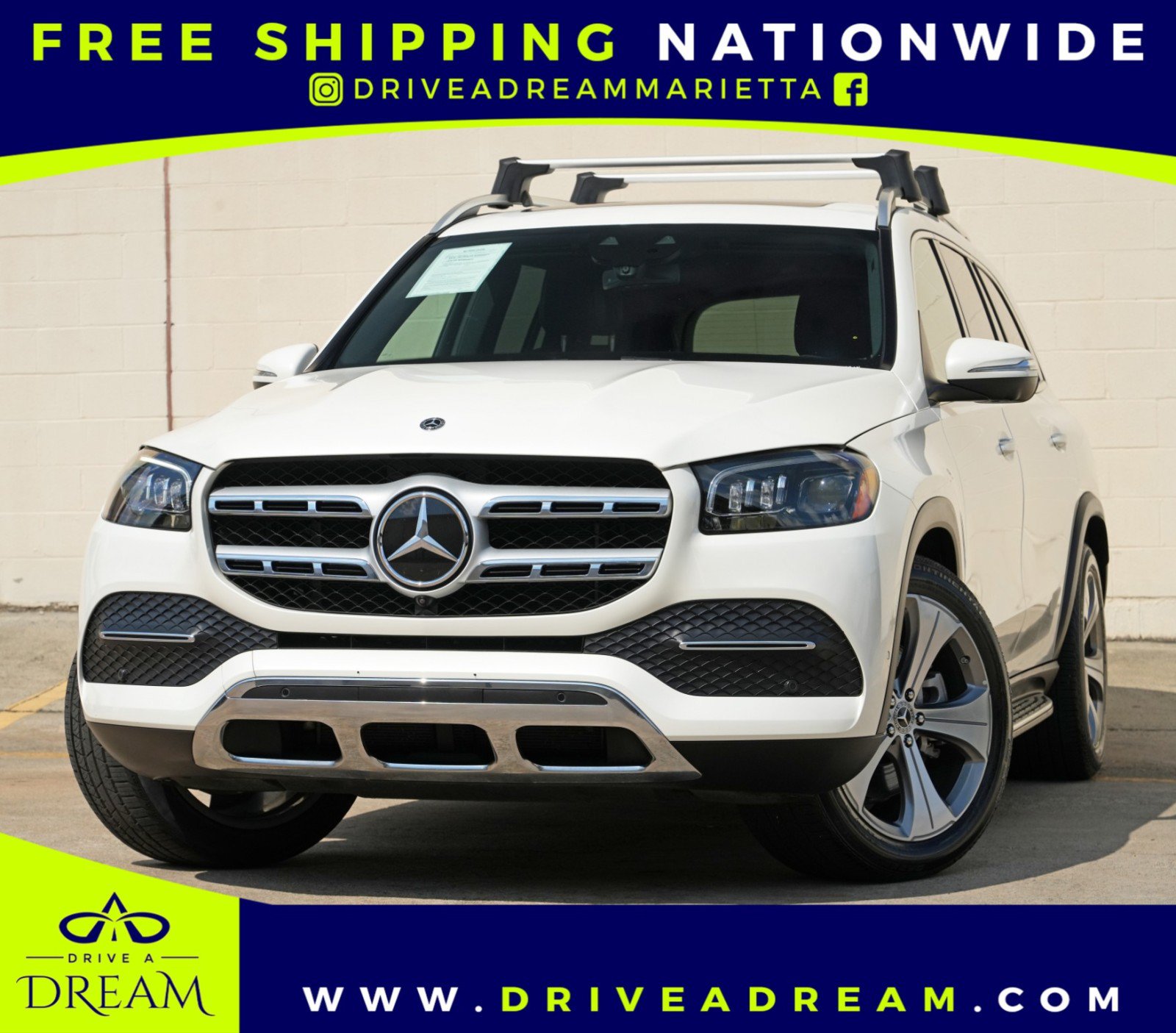 Used 2020 Mercedes-Benz GLS 450 4MATIC image 1