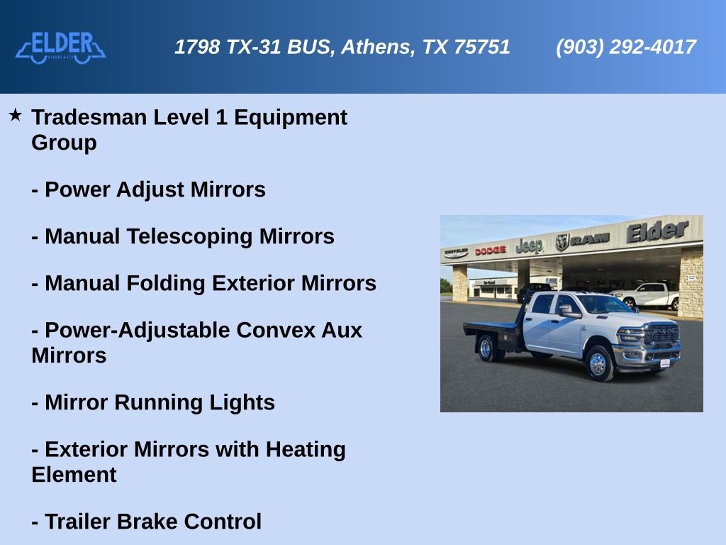 New 2026 RAM 3500 Tradesman w/ Chrome Appearance Group image 7