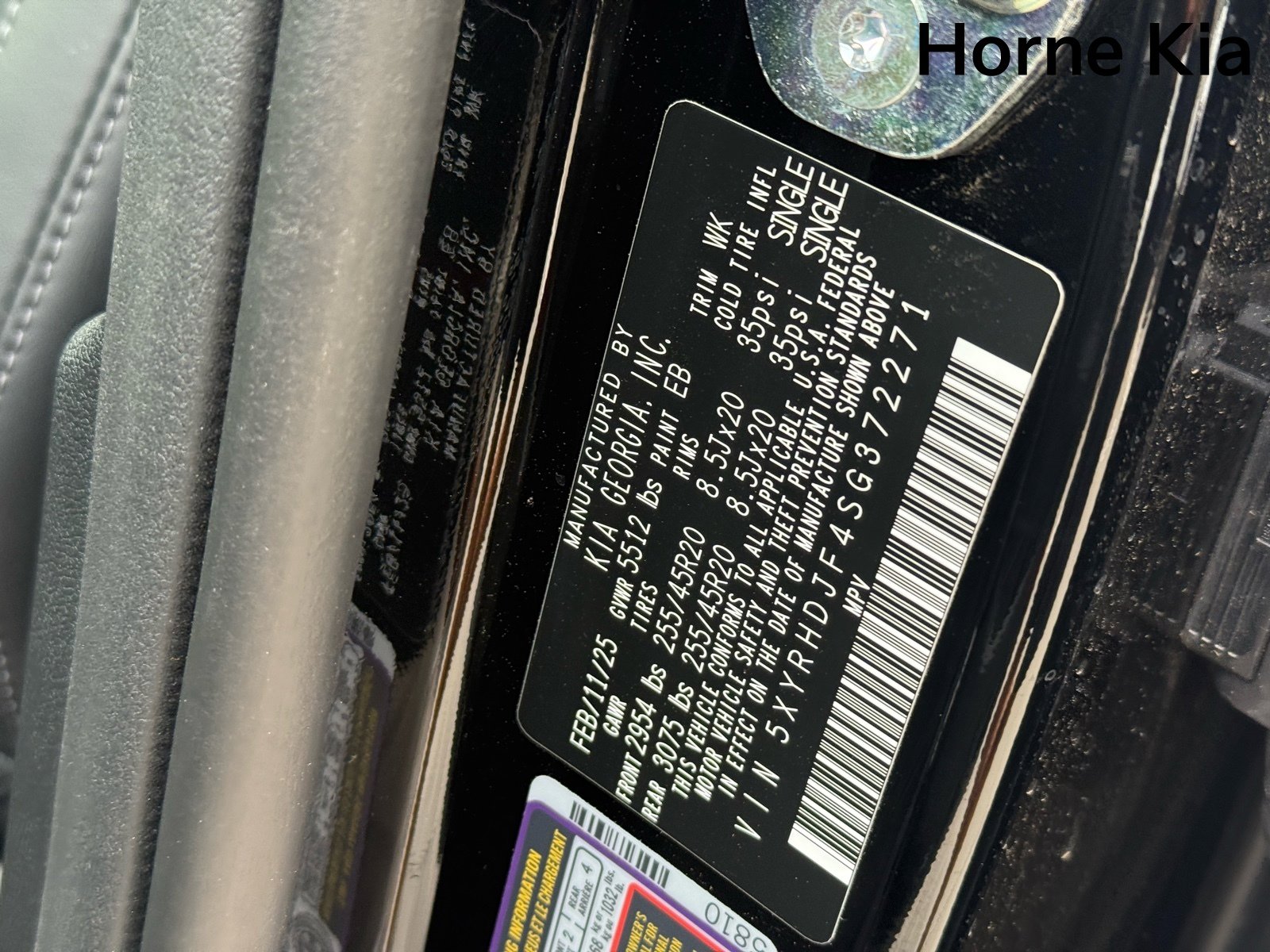 New 2025 Kia Sorento EX image 26