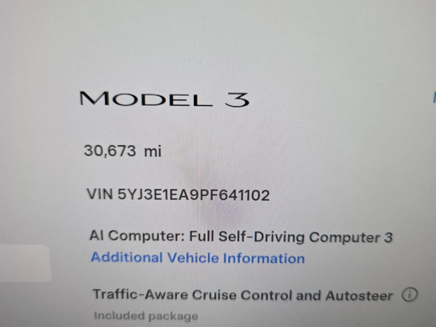 Used 2023 Tesla Model 3 Standard Range RWD image 16
