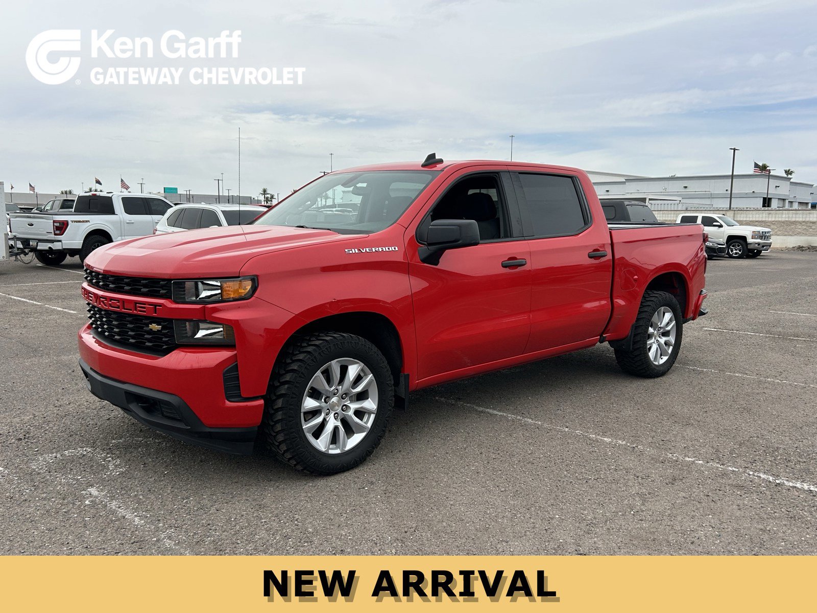 Used 2022 Chevrolet Silverado 1500 Custom RWD image 1