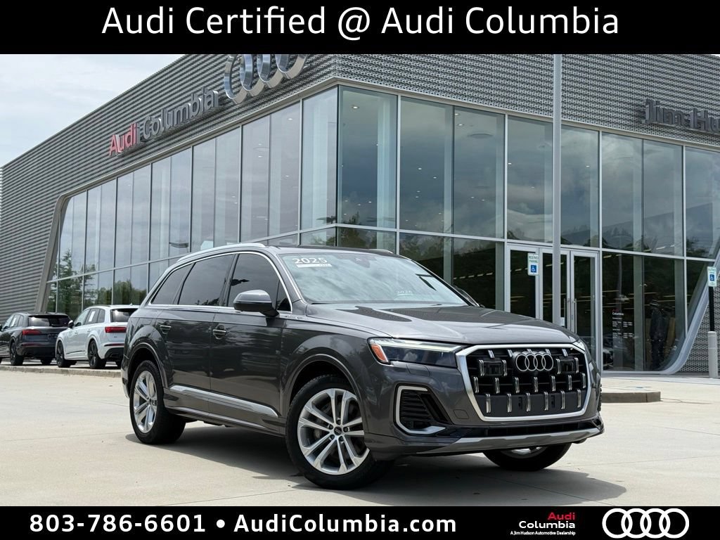Certified 2025 Audi Q7 2.0T Premium Plus w/ Premium Plus Package AWD/4WD image 1