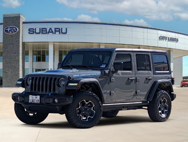 Used 2023 Jeep Wrangler Unlimited Rubicon 4xe w/ Cold Weather Group AWD/4WD image 1
