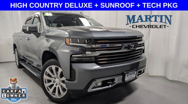 Used 2021 Chevrolet Silverado 1500 High Country w/ Technology Package AWD/4WD image 1
