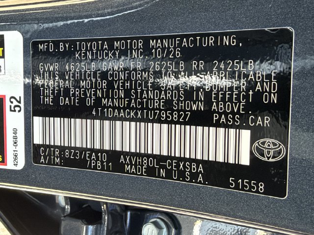 New 2026 Toyota Camry SE w/ Convenience Package FWD image 26
