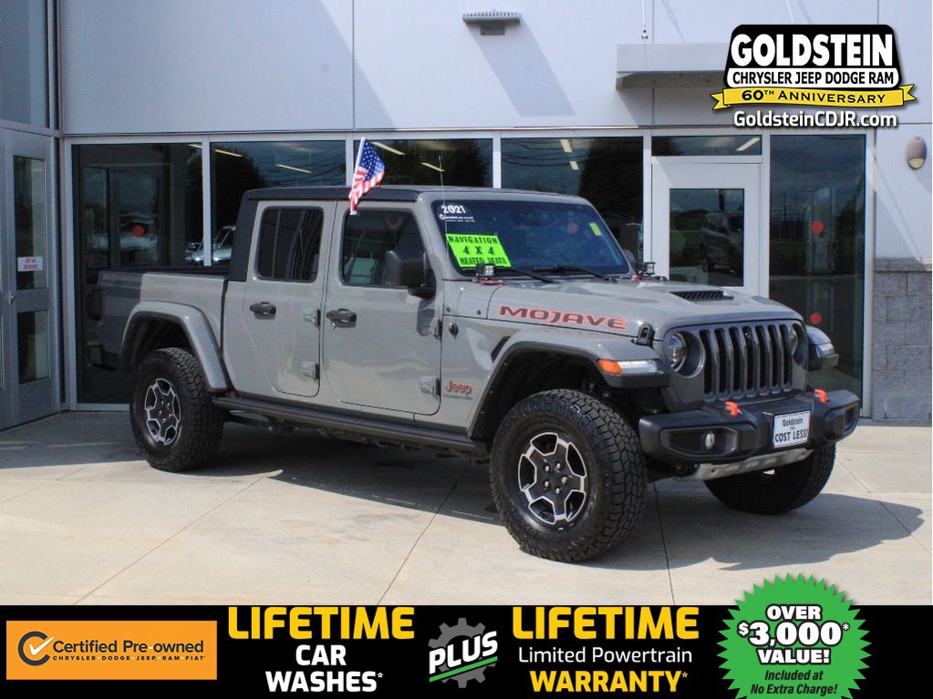 Certified 2021 Jeep Gladiator Mojave AWD/4WD image 1