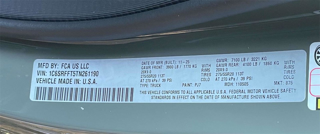 New 2026 RAM 1500 4x4 Crew Cab image 43