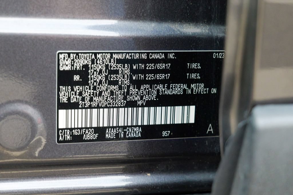 Used 2023 Toyota RAV4 XLE w/ Convenience Package AWD/4WD image 58