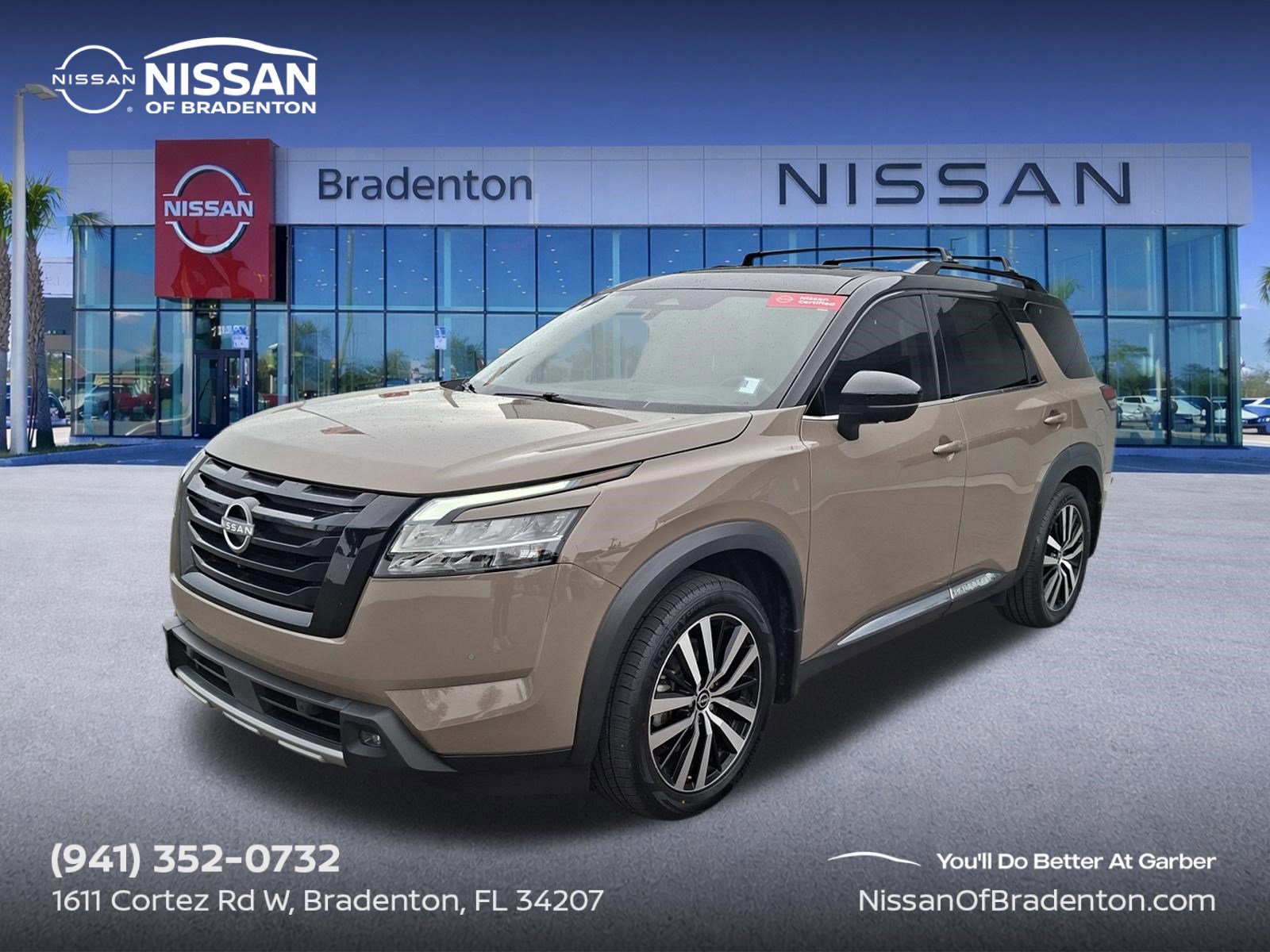 Used 2023 Nissan Pathfinder Platinum AWD/4WD video 1