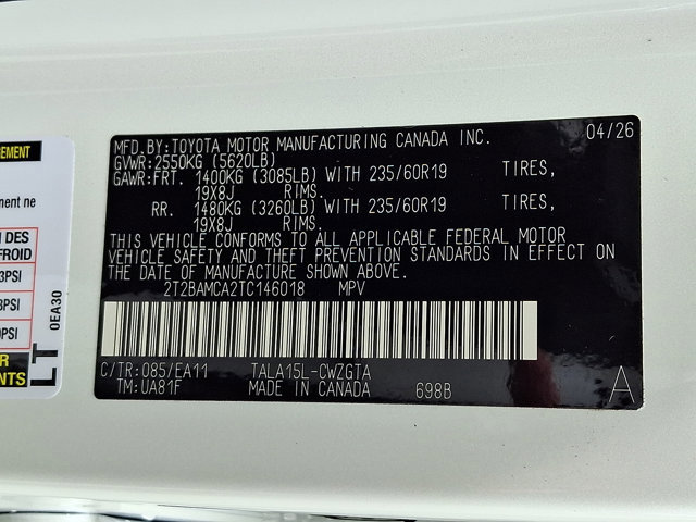 New 2026 Lexus RX 350 Premium AWD/4WD image 14