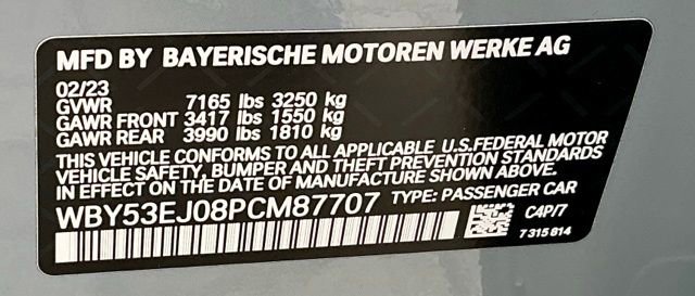 Used 2023 BMW i7 xDrive60 AWD/4WD image 46
