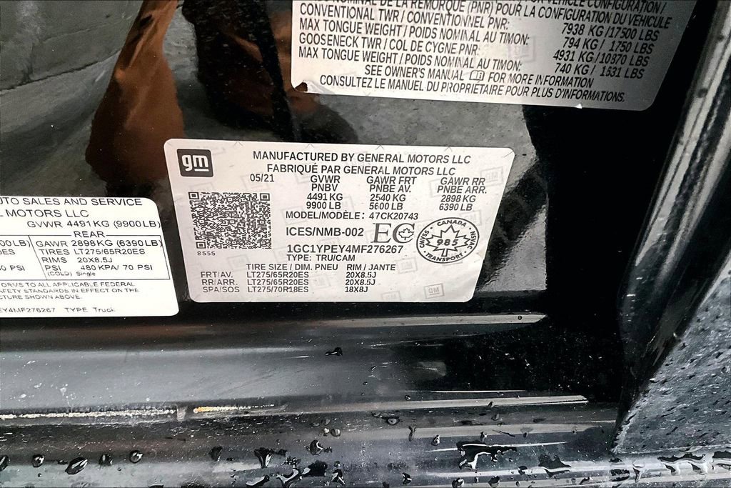 Used 2021 Chevrolet Silverado 2500 LTZ w/ LTZ Plus Package image 20