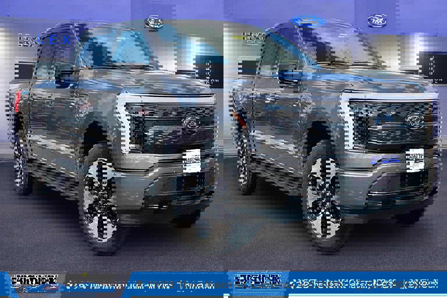 Used 2023 Ford F150 Lightning Platinum image 1