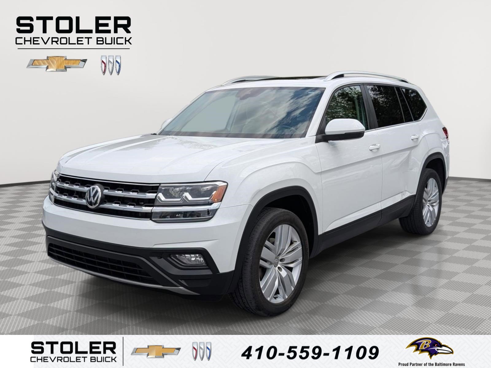 Used 2019 Volkswagen Atlas SE w/ Panoramic Sunroof Package AWD/4WD image 1