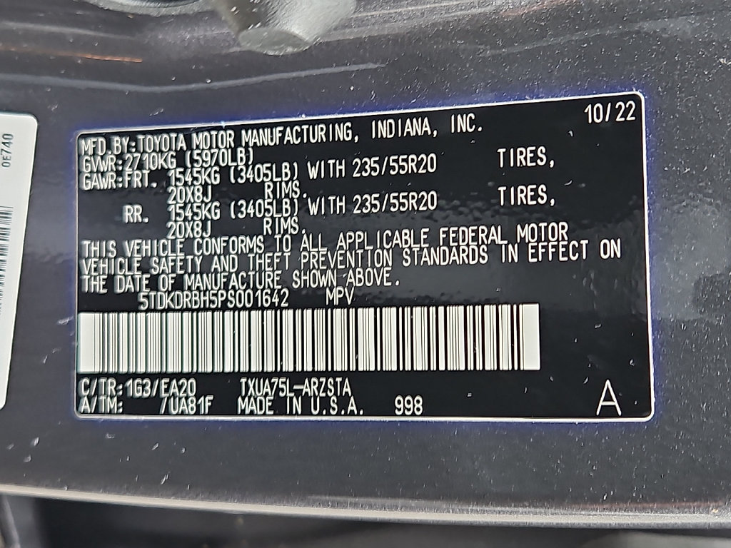 Used 2023 Toyota Highlander XSE AWD/4WD image 28