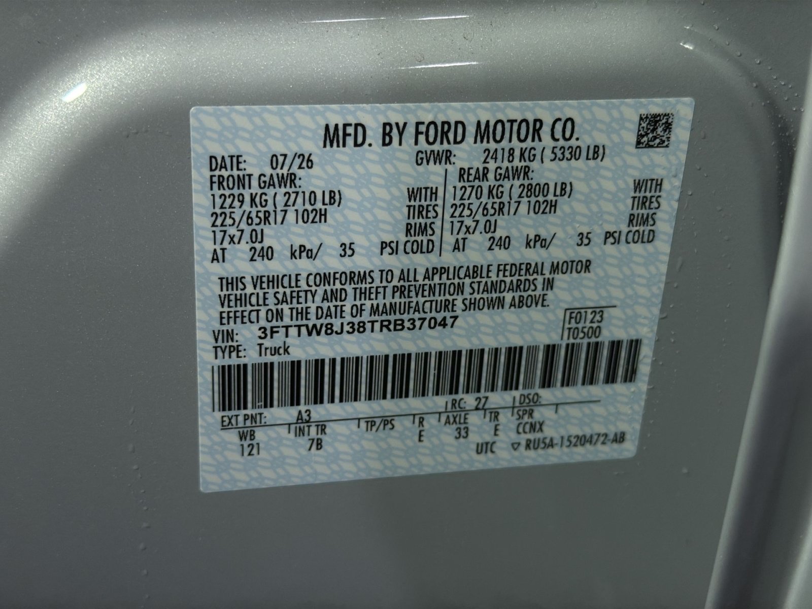 New 2026 Ford Maverick XLT w/ Equipment Group 301A AWD/4WD image 35
