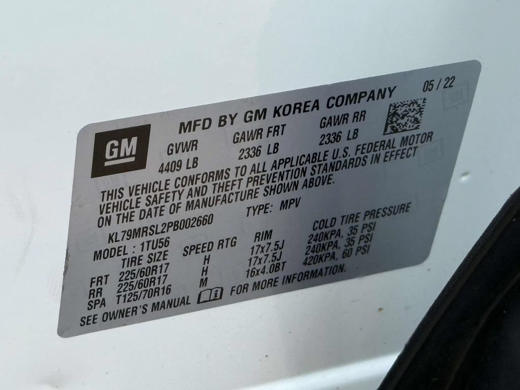 Used 2023 Chevrolet TrailBlazer LT w/ Convenience Package AWD/4WD image 29