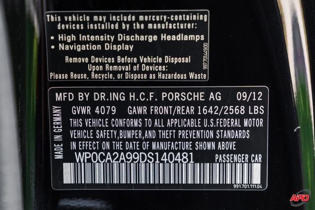 Used 2013 Porsche 911 Carrera RWD image 81