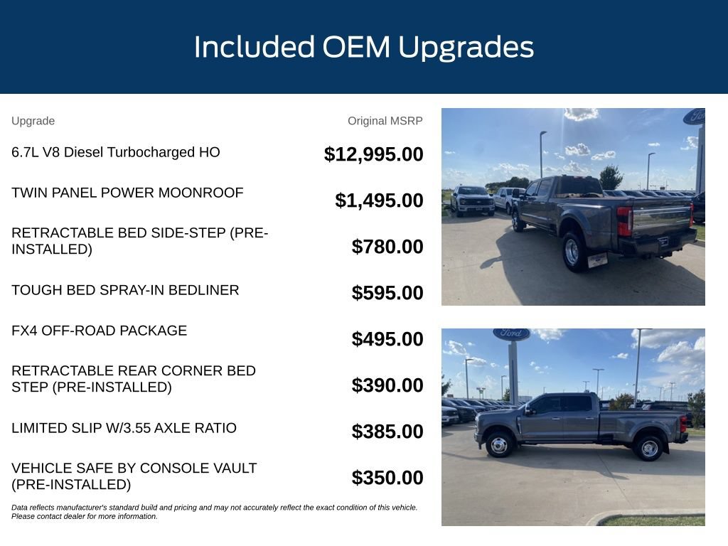 Used 2024 Ford F350 Platinum w/ FX4 Off-Road Package AWD/4WD image 11