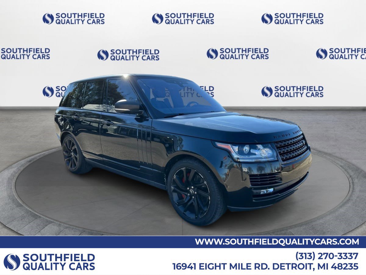 Used 2017 Land Rover Range Rover HSE