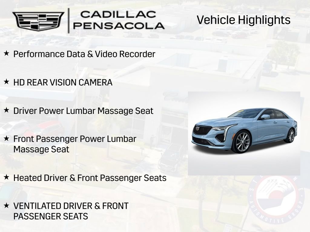 Certified 2025 Cadillac CT4 V image 26