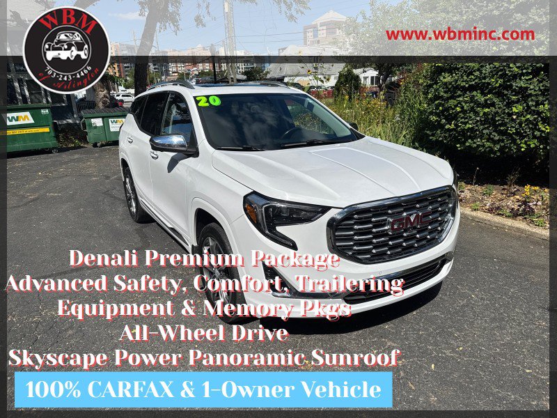 Used 2020 GMC Terrain Denali w/ Denali Premium Package